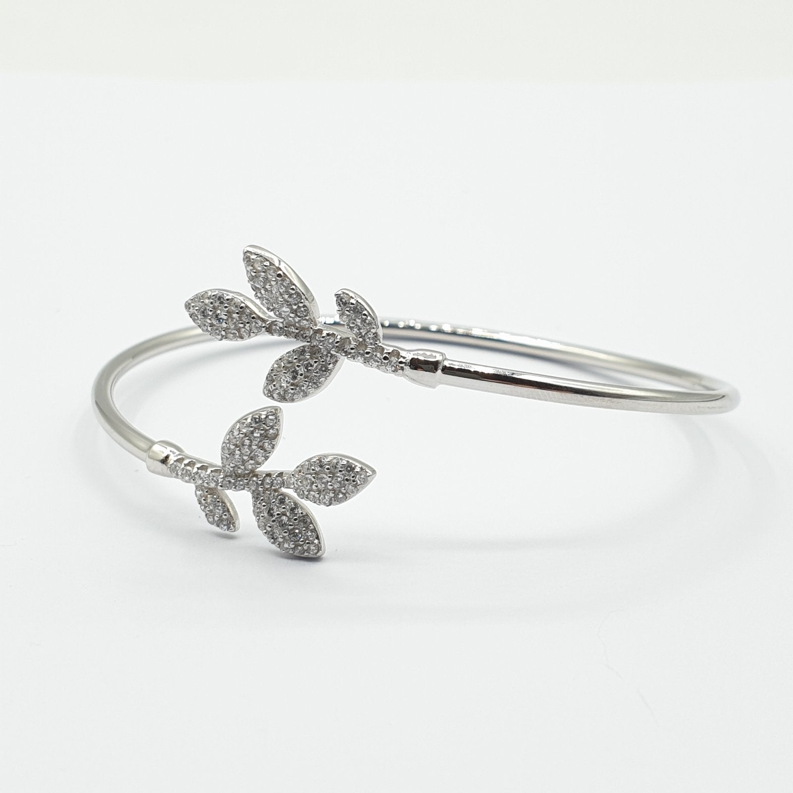 Bracelet Argent Rhodié garanti soldeargent - 40% césar tige