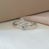 Bague Argent Rhodié Garanti the plane