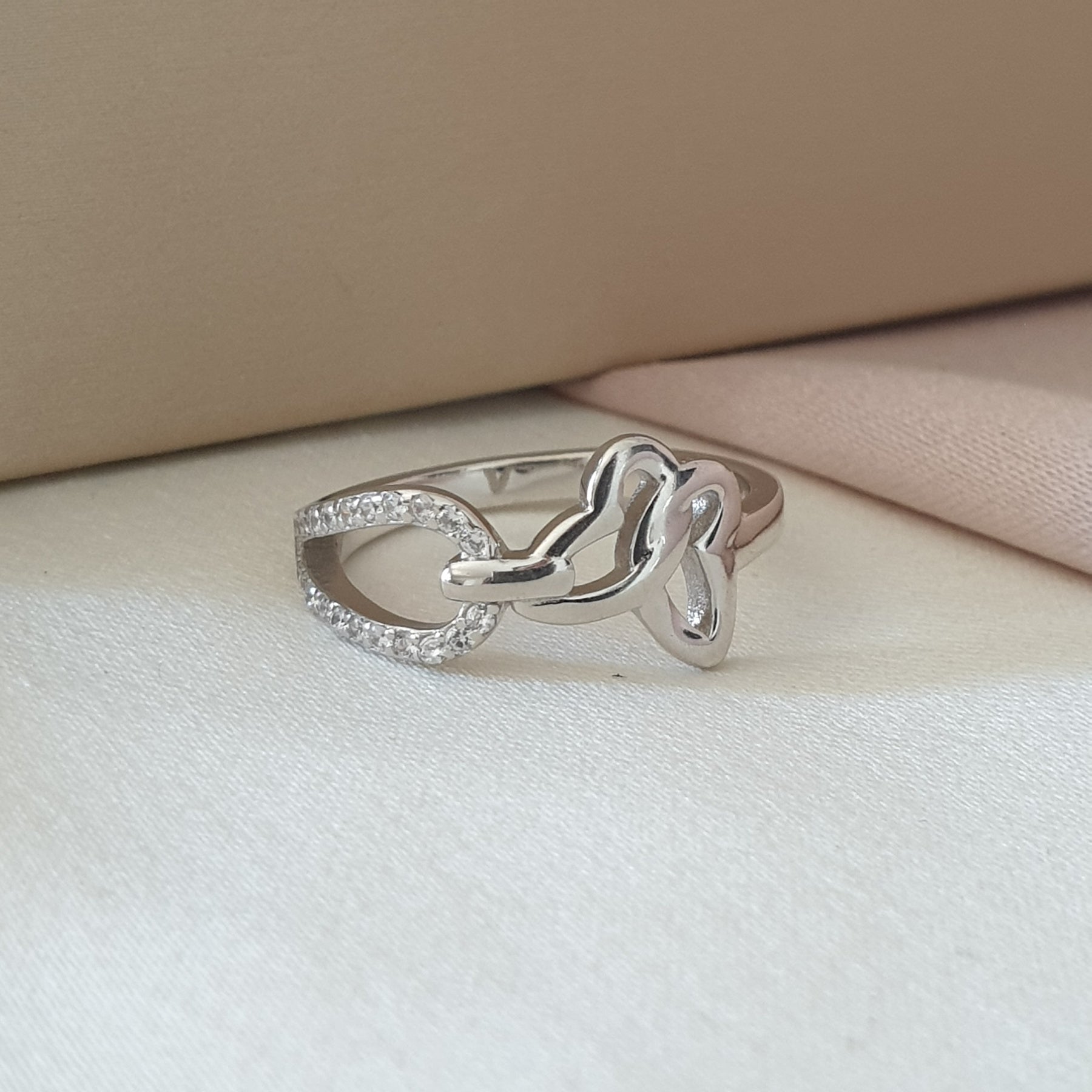 Bague Argent Rhodié Garanti tif papillon