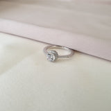 Bague Argent Rhodié Garanti ritel