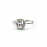 Bague Argent Rhodié Garanti le carré