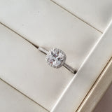 Bague Argent Rhodié Garanti le carré