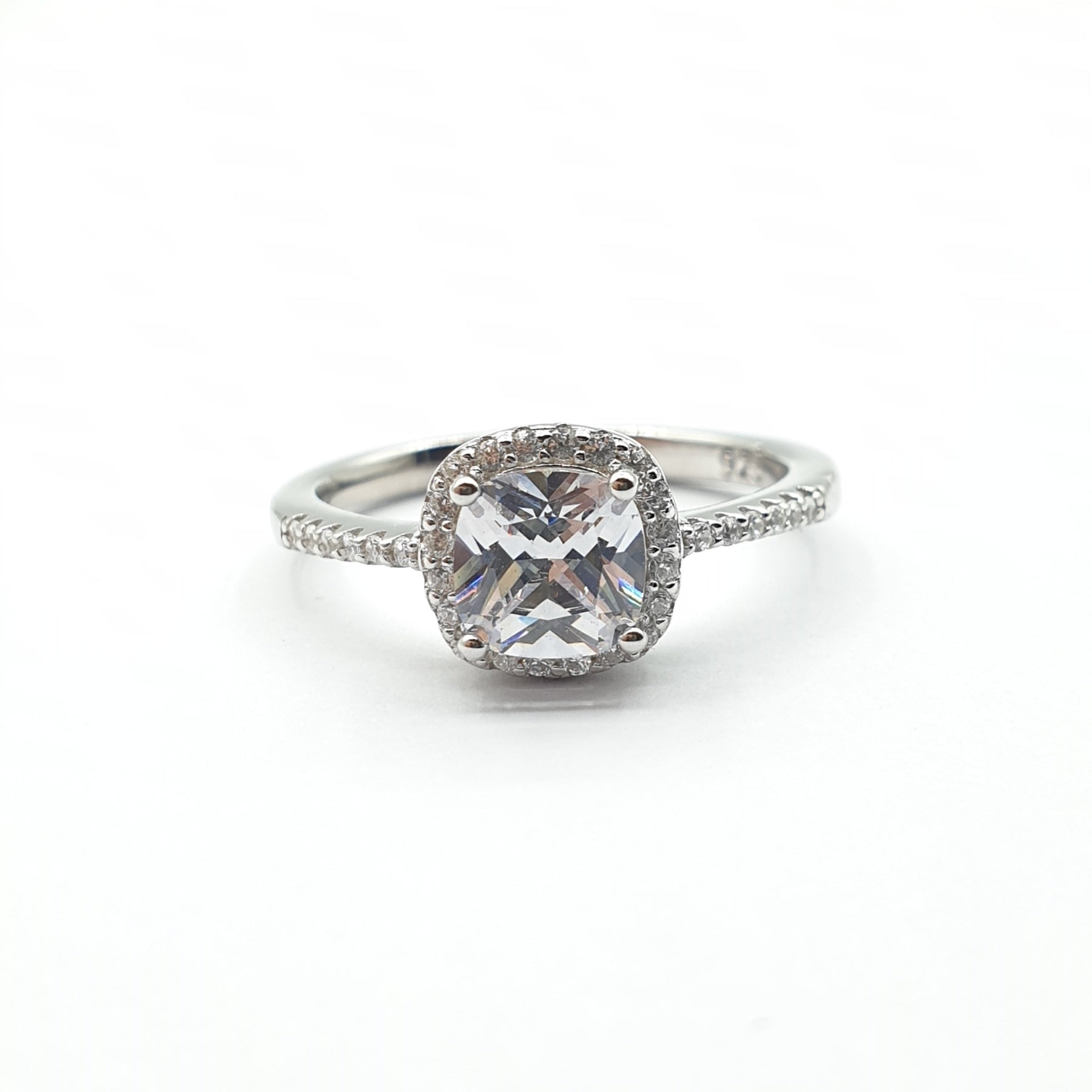Bague Argent Rhodié Garanti le carré