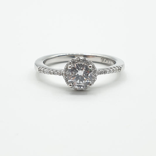 Bague Argent Rhodié Garanti ritel
