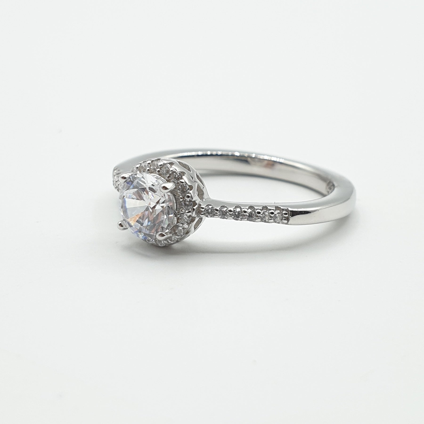 Bague Argent Rhodié Garanti ritel