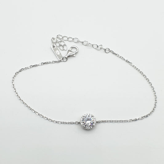 Gourmette Argent Rhodié Garanti ritel