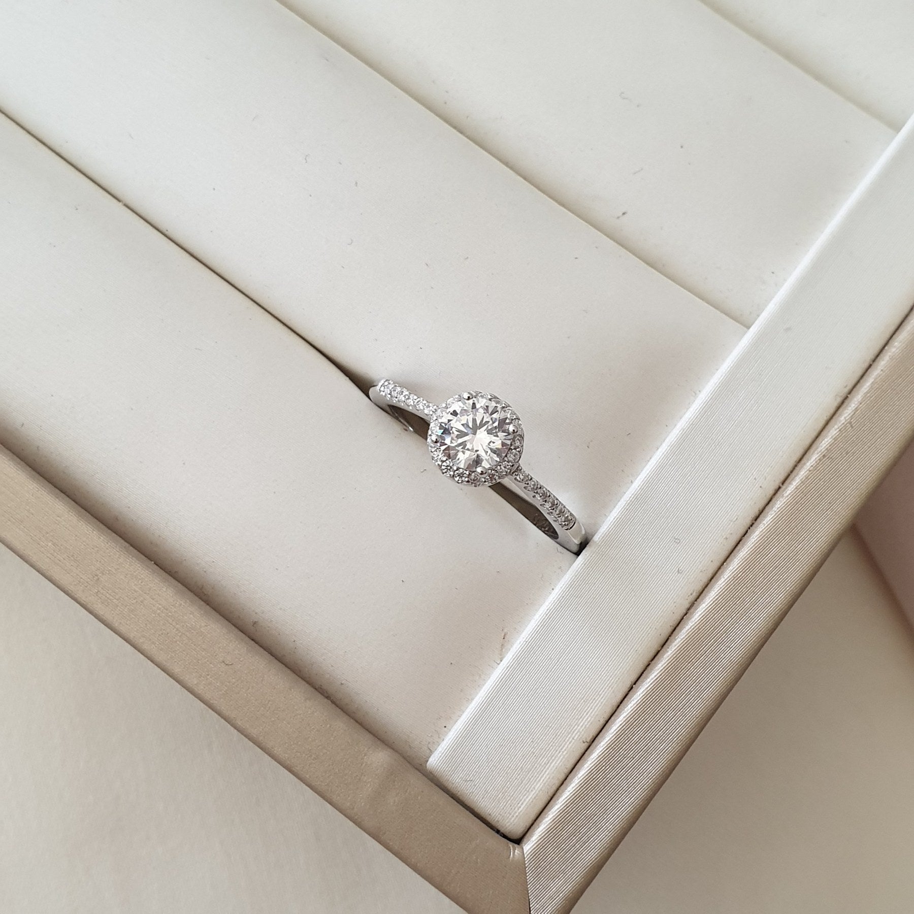 Bague Argent Rhodié Garanti ritel