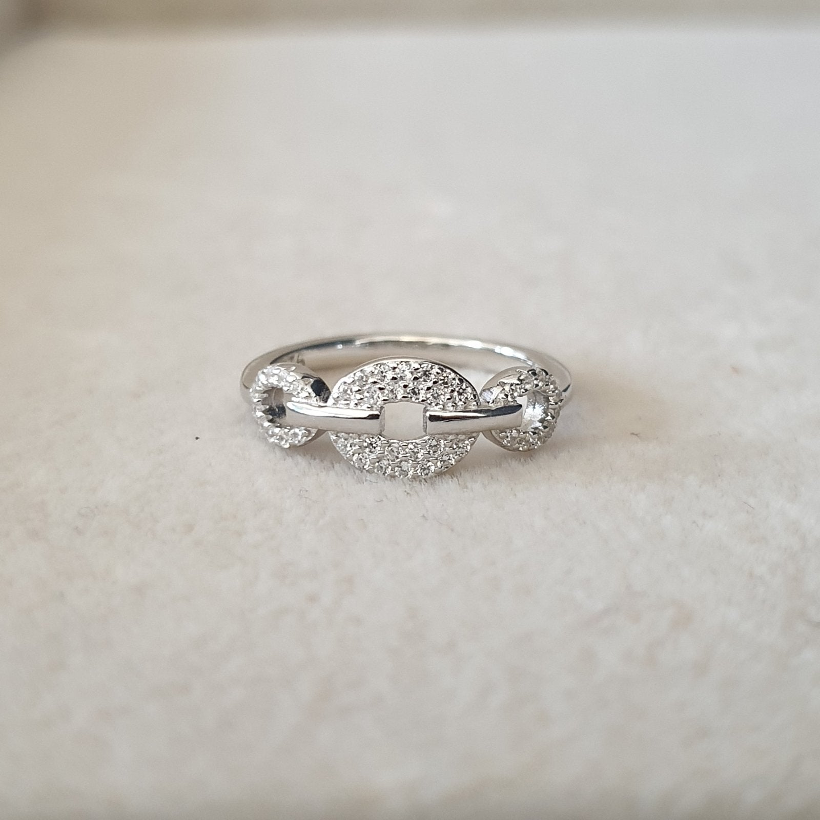 Bague Argent Rhodié Garanti europe soldeargent - 40%