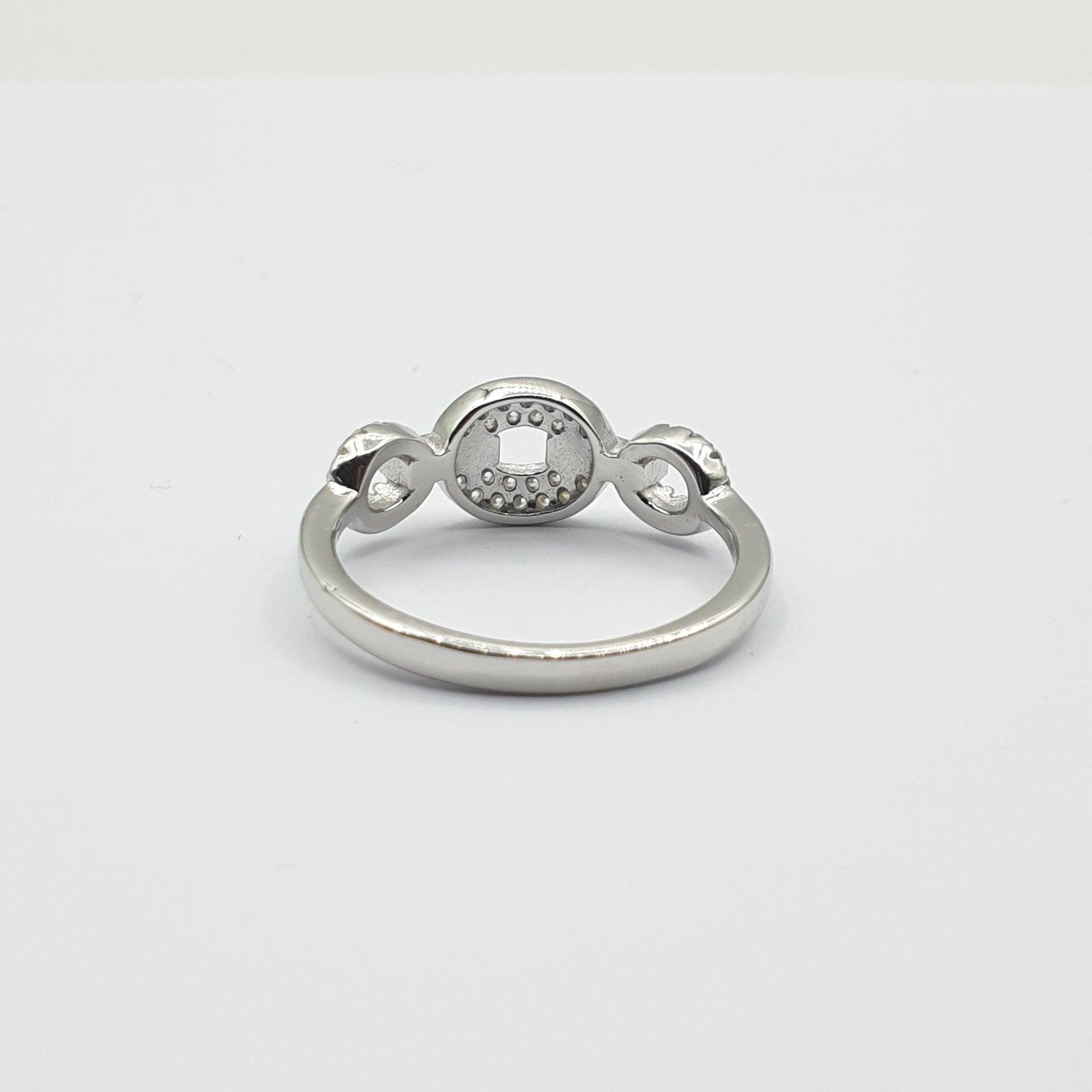 Bague Argent Rhodié Garanti europe soldeargent - 40%