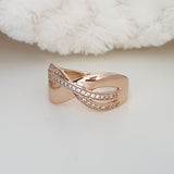 Bague xp tendance Plaqué or Xuping classique 10