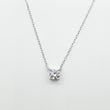 Collier Argent Rhodié Garanti la pierre
