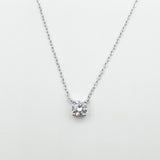 Collier Argent Rhodié Garanti la pierre