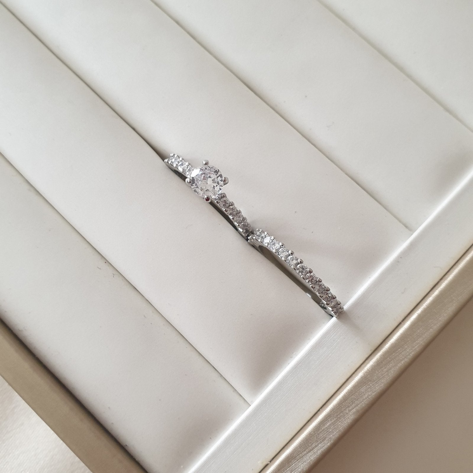 Bague alliance  Argent Rhodié Garanti soldeargent - 40% classique