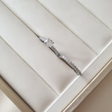 Bague alliance  Argent Rhodié Garanti soldeargent - 40% classique