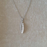 Collier argent Rhodié Garanti nadine