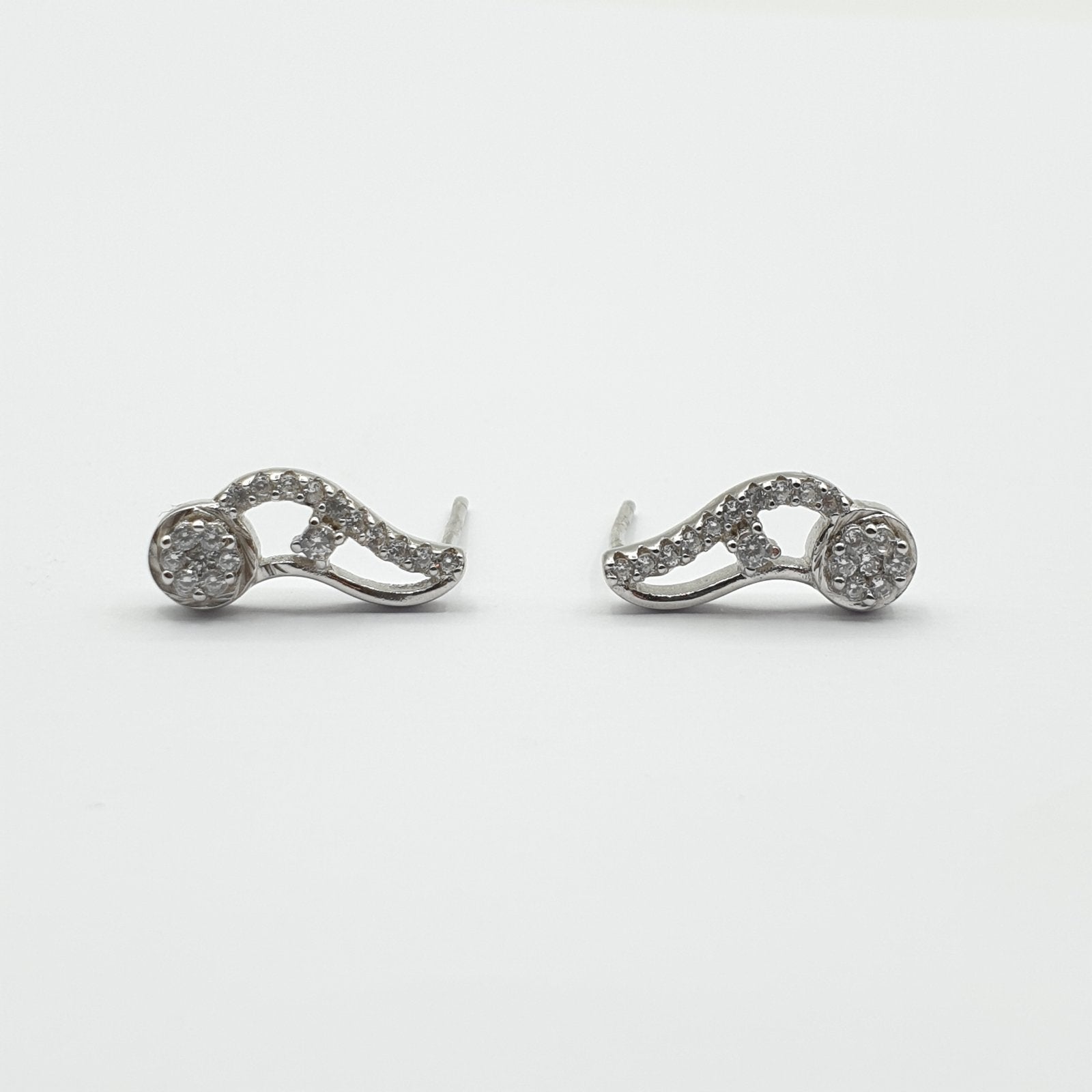 Boucles d'oreilles en Argent Rhodié Garanti classique soldeargent - 40%