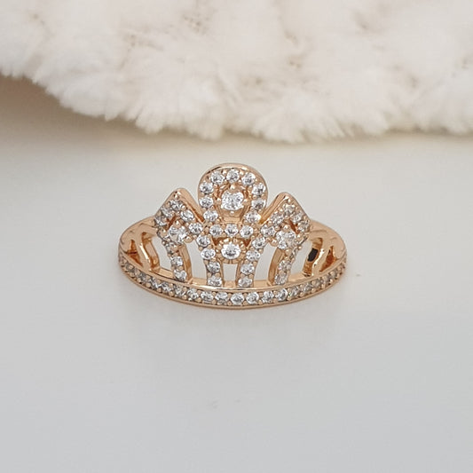 Bague xp tendance Plaqué or Xuping couronne 👑  1