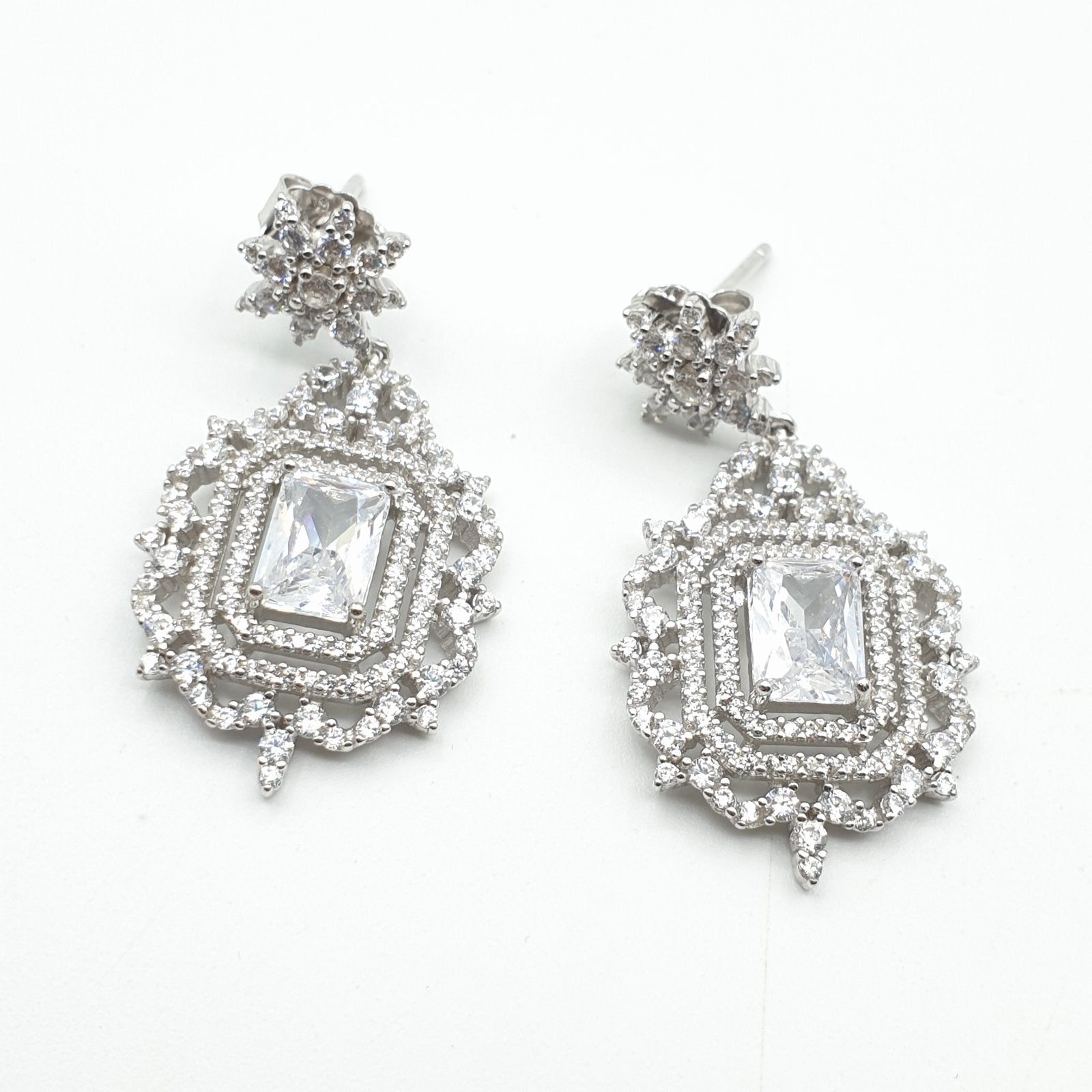 Boucles d'oreilles Argent Rhodié Garanti  style traditionnel soldeargent - 40%