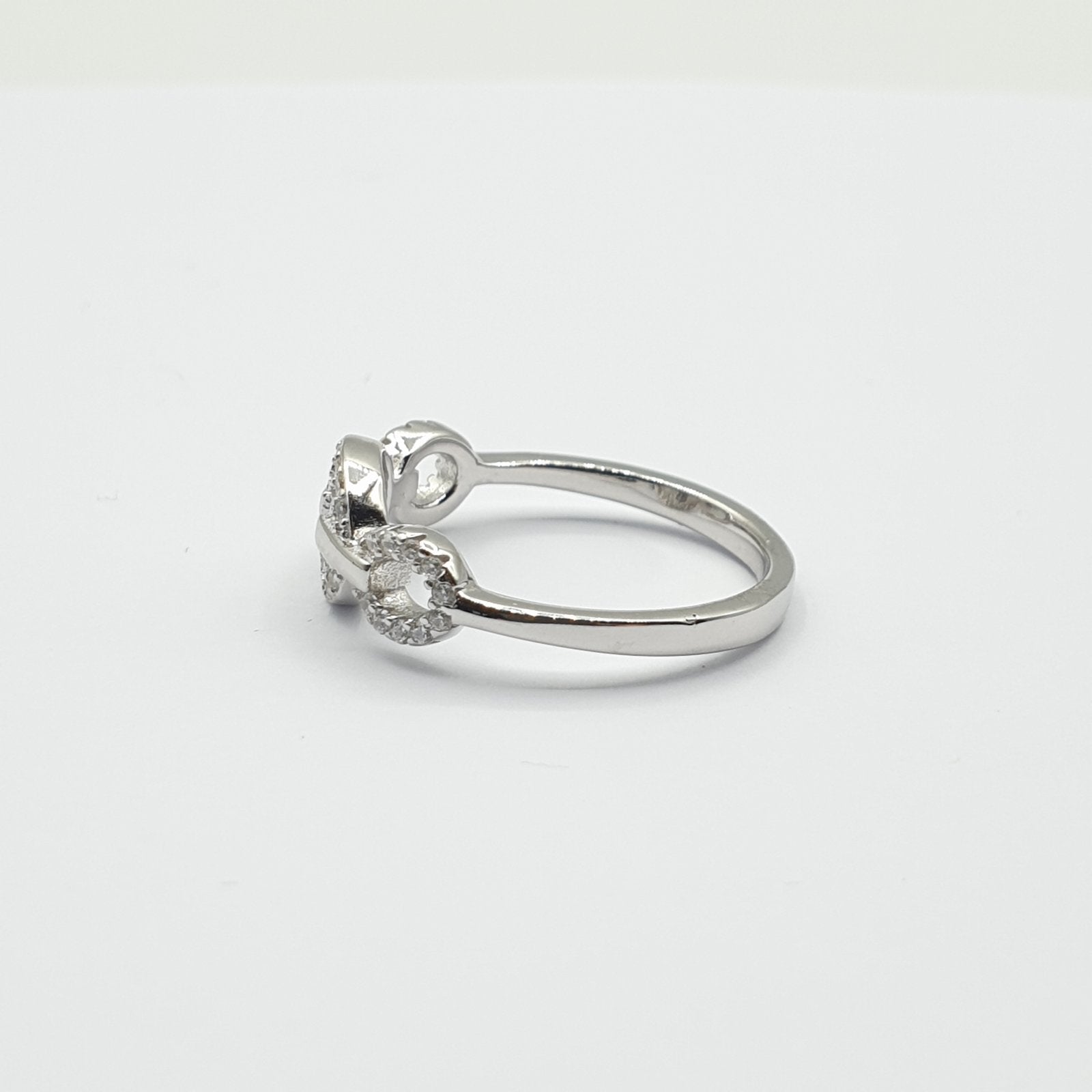 Bague Argent Rhodié Garanti europe soldeargent - 40%