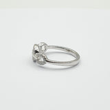 Bague Argent Rhodié Garanti europe soldeargent - 40%
