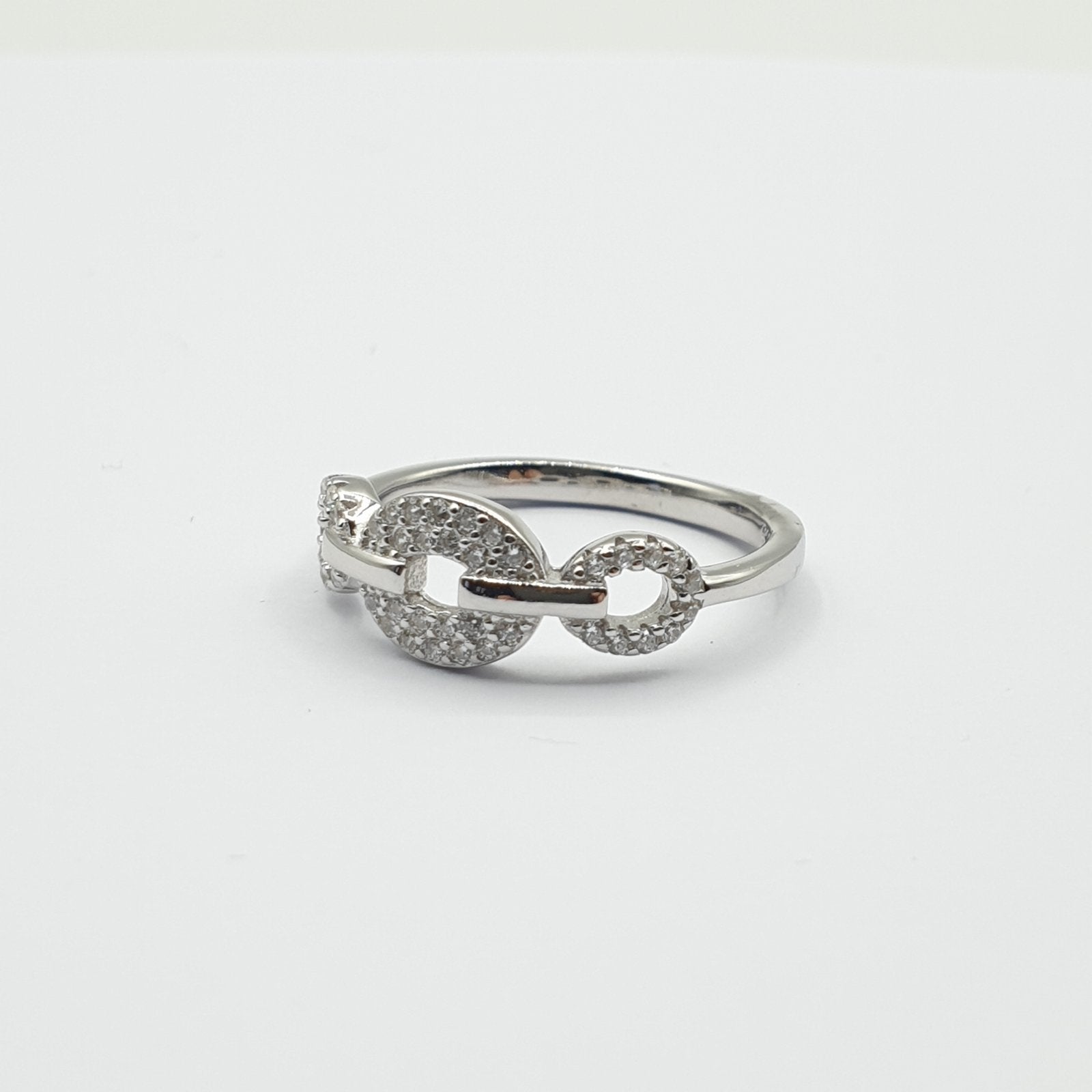 Bague Argent Rhodié Garanti europe soldeargent - 40%