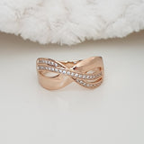 Bague xp tendance Plaqué or Xuping classique 10