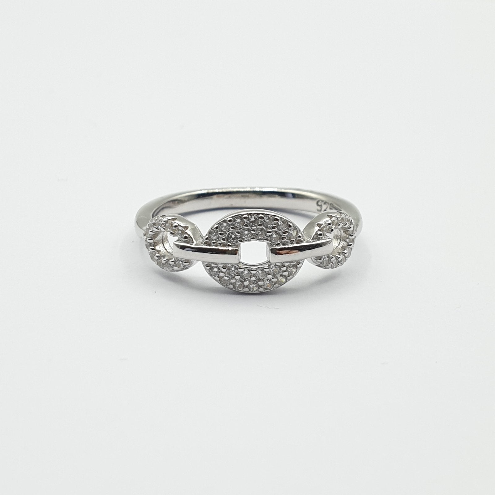 Bague Argent Rhodié Garanti europe soldeargent - 40%