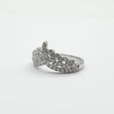 Bague Argent Rhodié garanti toit soldeargent - 40%
