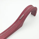 Gourmette Argent Rhodié Garanti zigzag