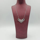 Collier Argent Rhodié Garanti gros papillon 🦋