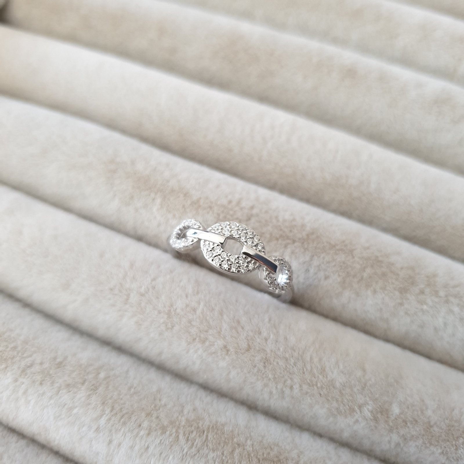 Bague Argent Rhodié Garanti europe soldeargent - 40%