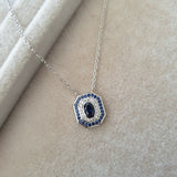 Collier Argent Rhodié Garanti  zephir