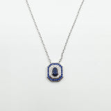 Collier Argent Rhodié Garanti  zephir