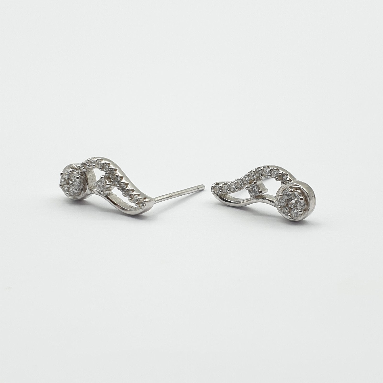 Boucles d'oreilles en Argent Rhodié Garanti classique soldeargent - 40%
