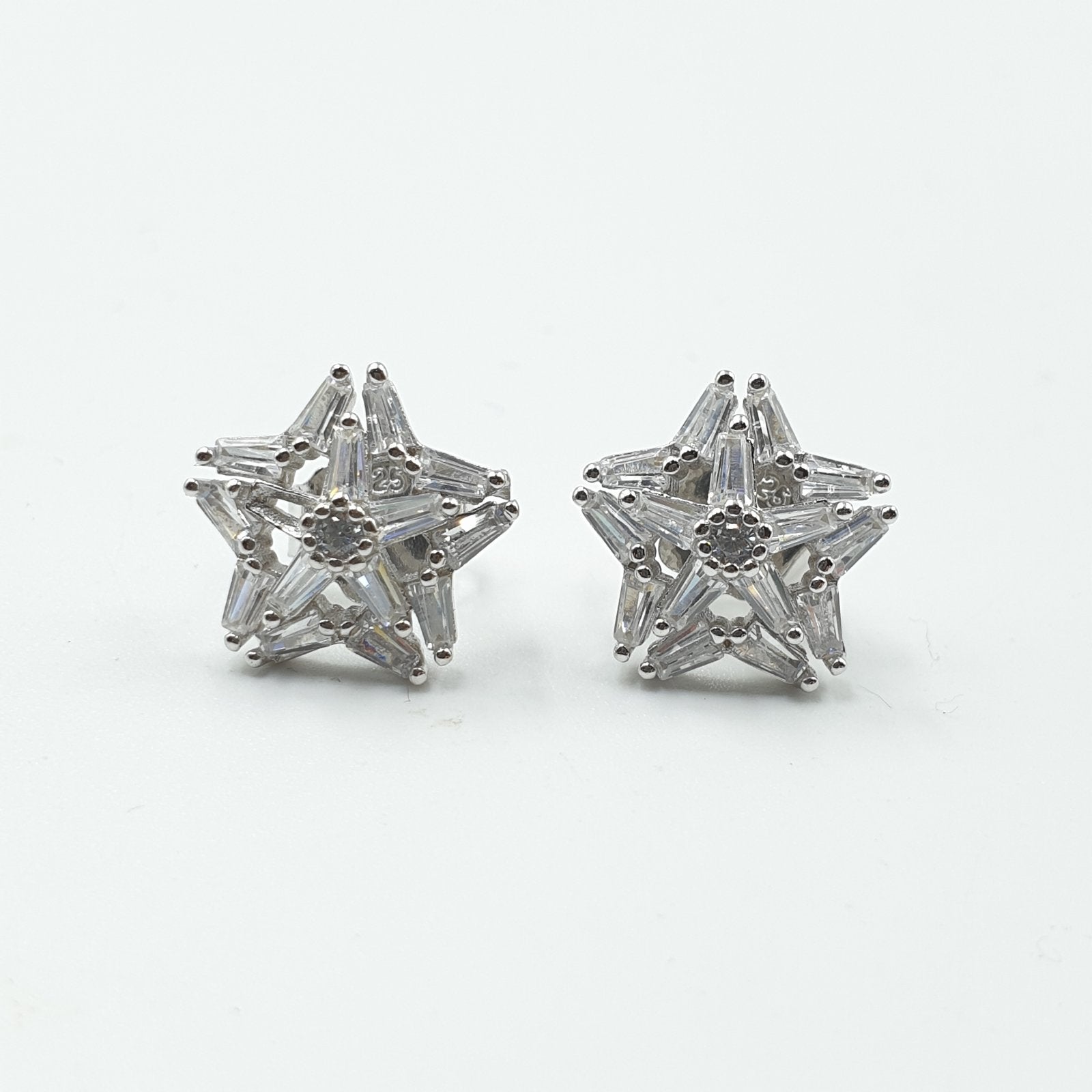 Boucles d'oreilles Argent Rhodié Garanti   نجمة soldeargent - 40%