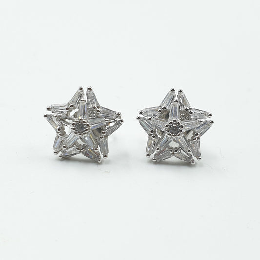 Boucles d'oreilles Argent Rhodié Garanti   نجمة soldeargent - 40%