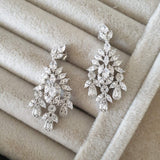 Boucle d'oreille Argent Rhodié Garanti soldeargent - 40% 3 pendants