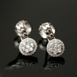 Boucle d'oreille argent Rhodié garanti soldeargent - 40% MC6