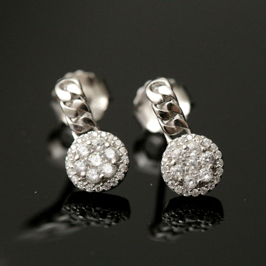 Boucle d'oreille argent Rhodié garanti soldeargent - 40% MC6